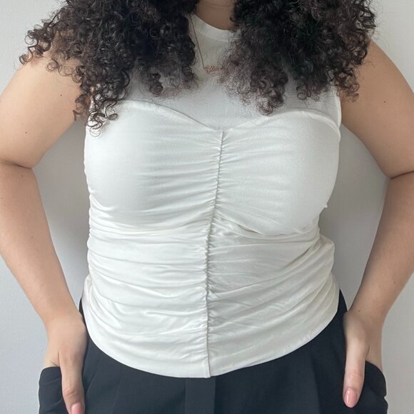 SIMKHAI Kristiana Clean Stretch Jersey Tank Top - Picture 1 of 3